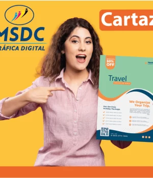Impressão de Cartaz Personalizado MSDC Gráfica